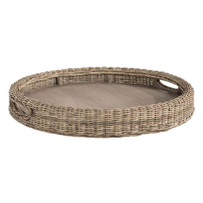 HAMPTON WOVEN TRAY ROUND GRANDE