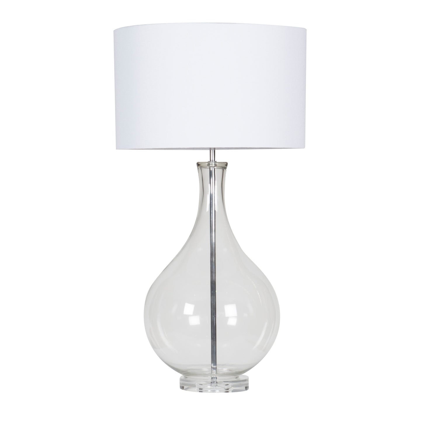 KENNEDY Lamp with White Shade