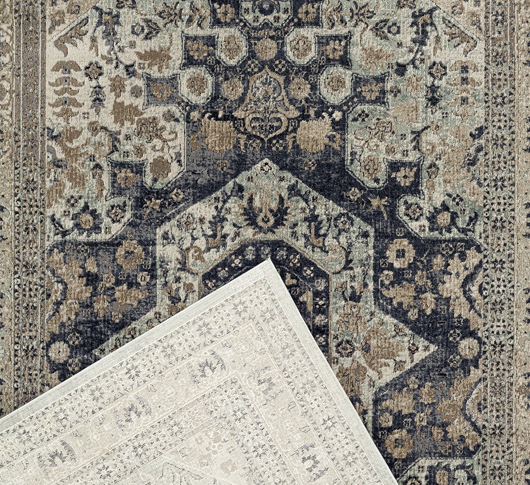 Manon Rug Blue Folded