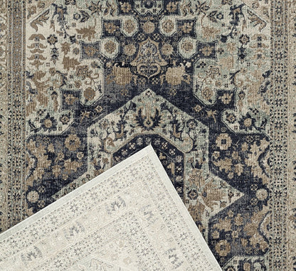 Manon Rug Blue Folded