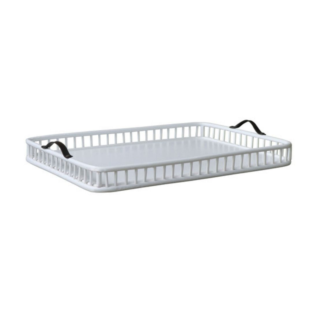 Montego Bay Tray Large White